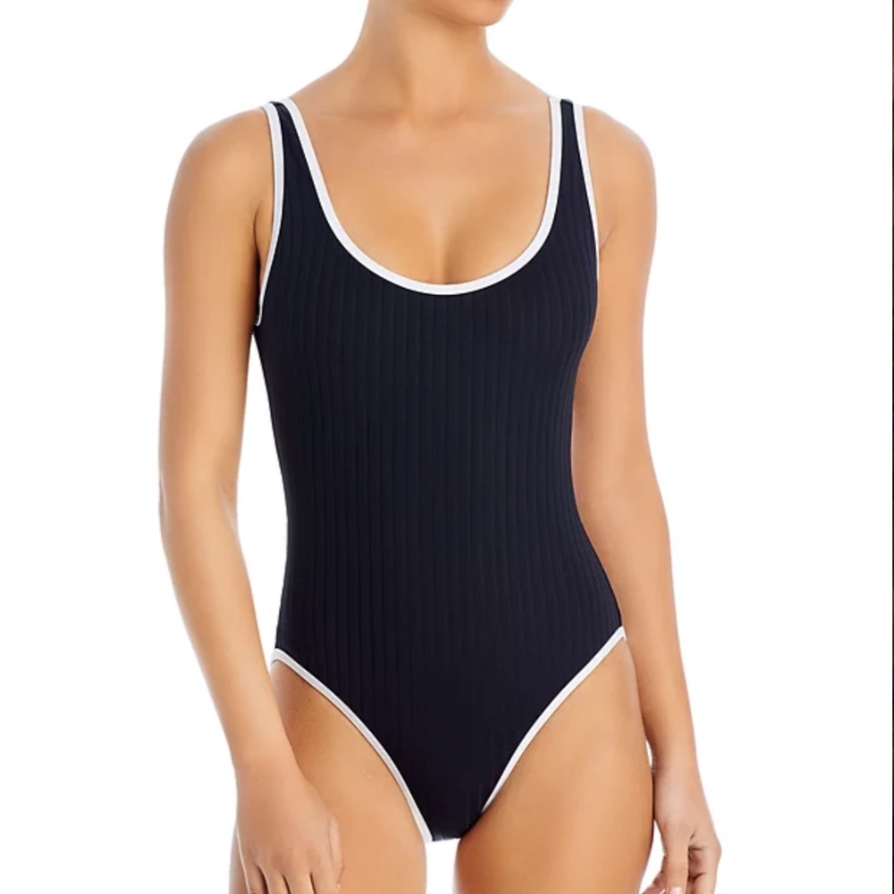 Solid & Striped the Annemarie One Piece Swimsuit Black Size XS 6401
